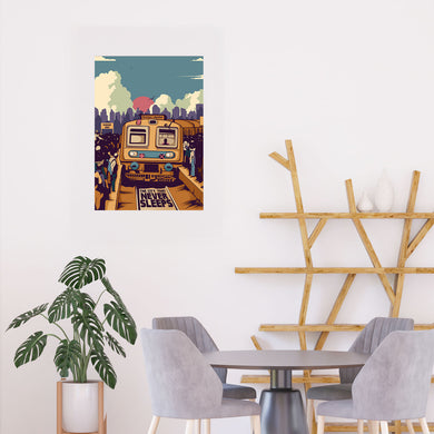 The City That Never Sleeps Art-Poster