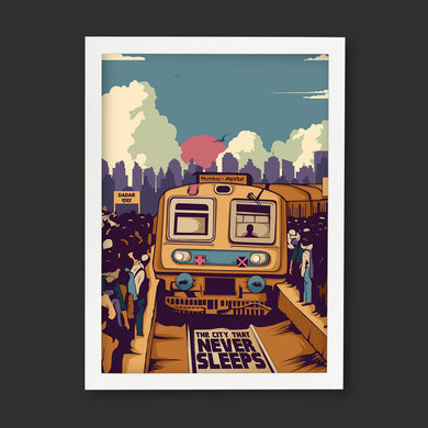 The City That Never Sleeps Art-Poster