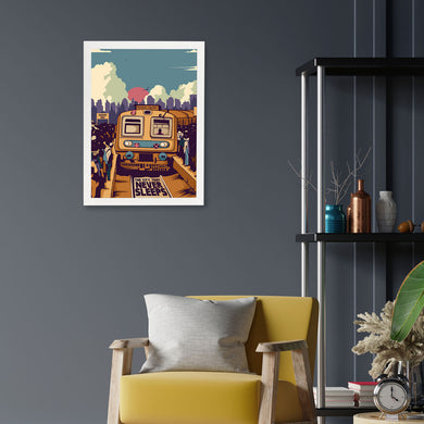 The City That Never Sleeps Art-Poster