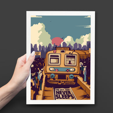 The City That Never Sleeps Art-Poster