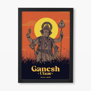 Ganesh Utsav Art-Poster
