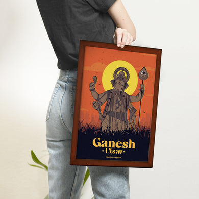 Ganesh Utsav Art-Poster