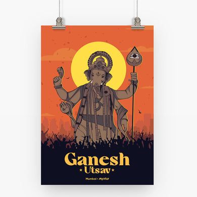 Ganesh Utsav Art-Poster