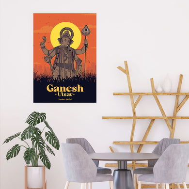 Ganesh Utsav Art-Poster