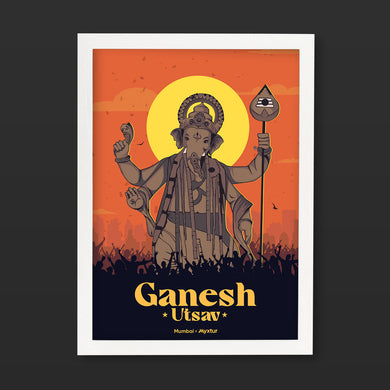 Ganesh Utsav Art-Poster