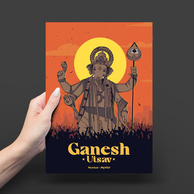 Ganesh Utsav Art-Poster