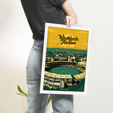 Wankhede Stadium Art-Poster