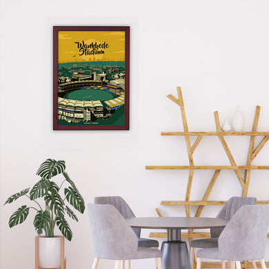 Wankhede Stadium Art-Poster