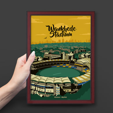 Wankhede Stadium Art-Poster