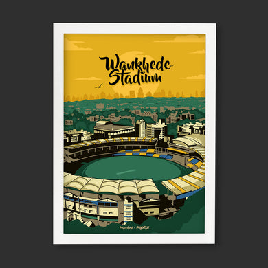 Wankhede Stadium Art-Poster