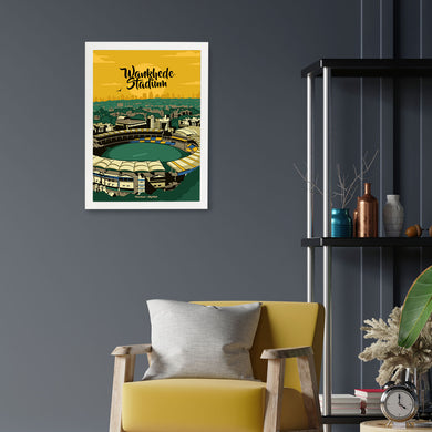 Wankhede Stadium Art-Poster