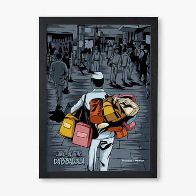 Land Of The Dabbawala Art-Poster