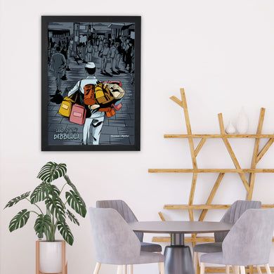Land Of The Dabbawala Art-Poster