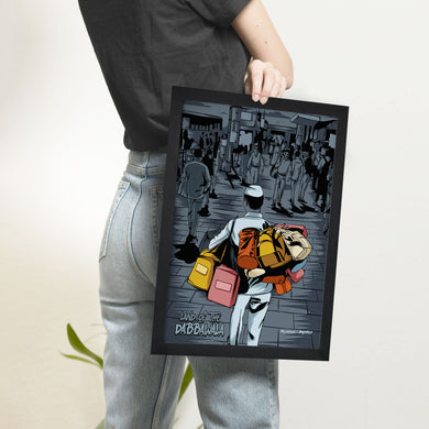 Land Of The Dabbawala Art-Poster