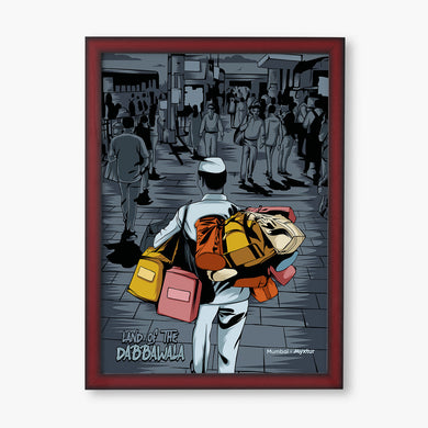 Land Of The Dabbawala Art-Poster
