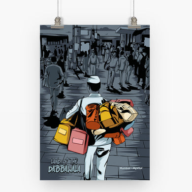 Land Of The Dabbawala Art-Poster