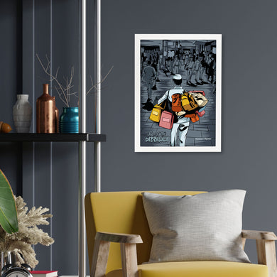 Land Of The Dabbawala Art-Poster