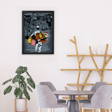 Land Of The Dabbawala Art-Poster