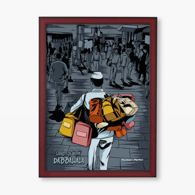 Land Of The Dabbawala Art-Poster