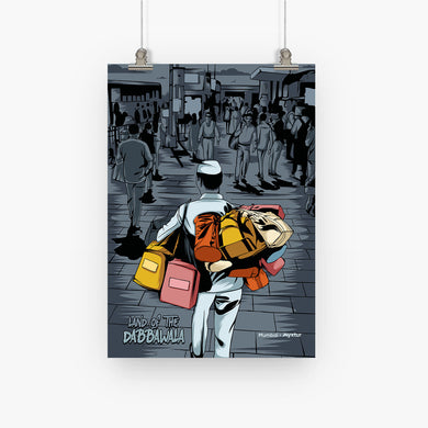Land Of The Dabbawala Art-Poster