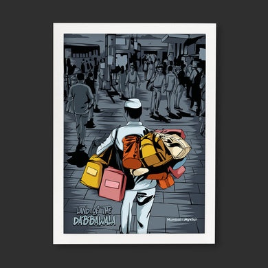 Land Of The Dabbawala Art-Poster