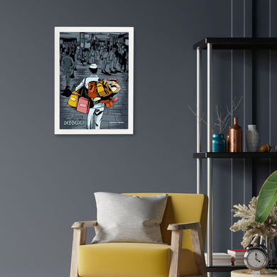 Land Of The Dabbawala Art-Poster