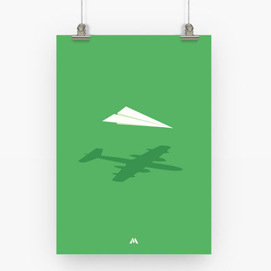 You Are Who You Think You Are Art-Poster