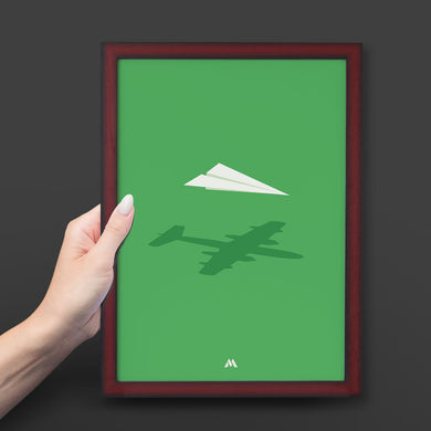 You Are Who You Think You Are Art-Poster