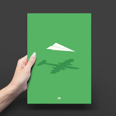 You Are Who You Think You Are Art-Poster