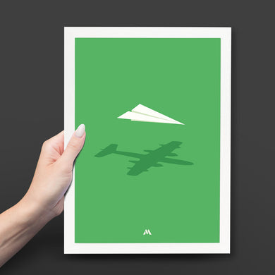 You Are Who You Think You Are Art-Poster
