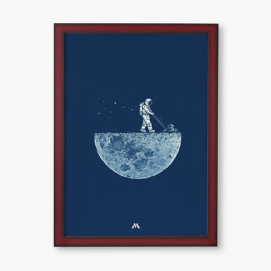 Moonscaping Art-Poster