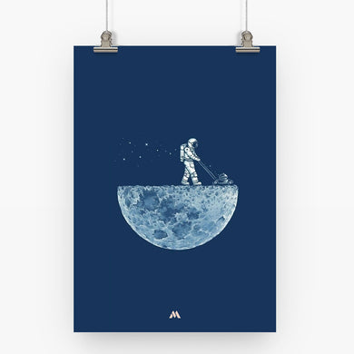 Moonscaping Art-Poster