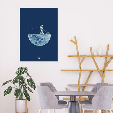 Moonscaping Art-Poster