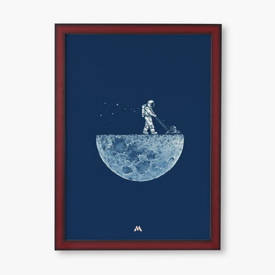 Moonscaping Art-Poster