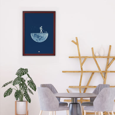 Moonscaping Art-Poster