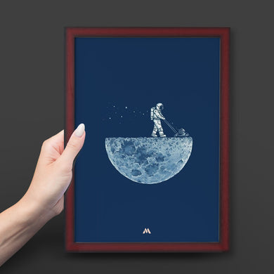 Moonscaping Art-Poster