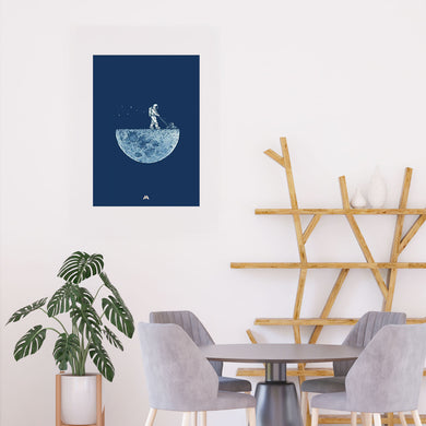 Moonscaping Art-Poster