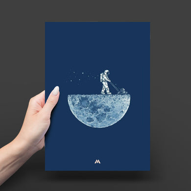 Moonscaping Art-Poster