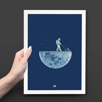Moonscaping Art-Poster