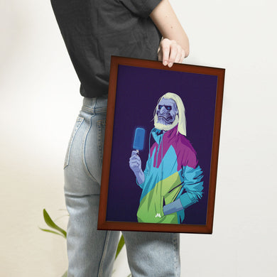 Popsicle for the White Walker Art-Poster