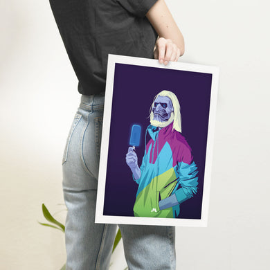 Popsicle for the White Walker Art-Poster