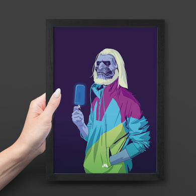 Popsicle for the White Walker Art-Poster
