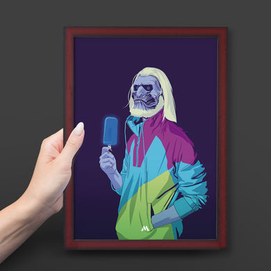 Popsicle for the White Walker Art-Poster