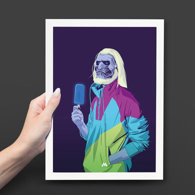Popsicle for the White Walker Art-Poster
