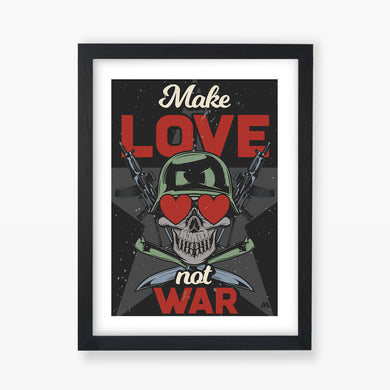Love Not War Art-Poster