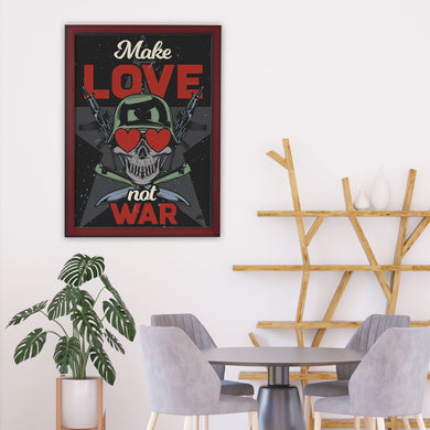 Love Not War Art-Poster