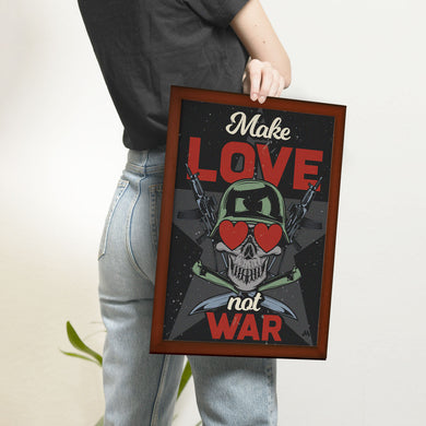 Love Not War Art-Poster