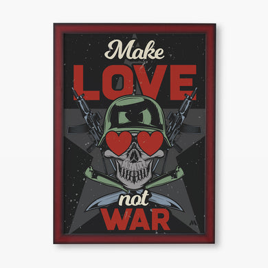 Love Not War Art-Poster