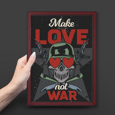 Love Not War Art-Poster