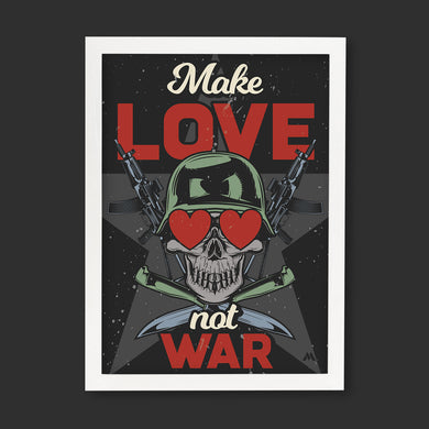 Love Not War Art-Poster
